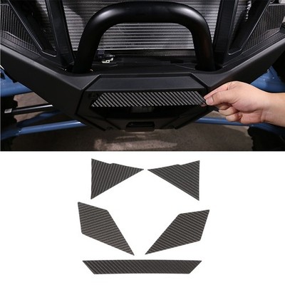 5x UTV Front Face Panel Trim Carbon Fiber Replacement For PRO XP SET