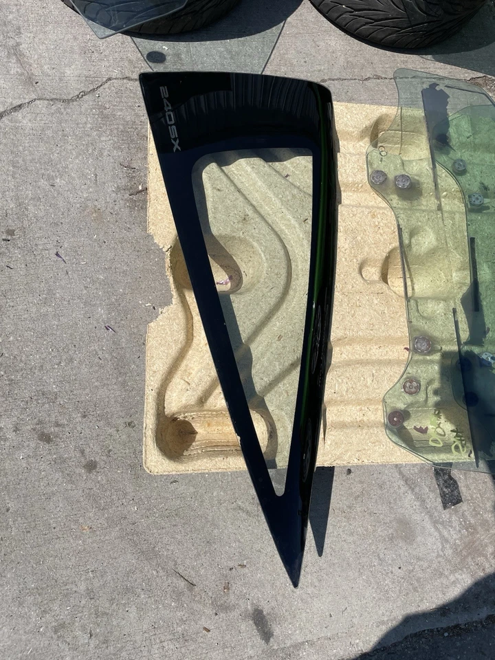 89-93 Nissan 240sx S13 Piloto Trasero Izquierdo Cuarto Ventana Vidrio Fastback Escotilla Derecha Foto 4 de 4