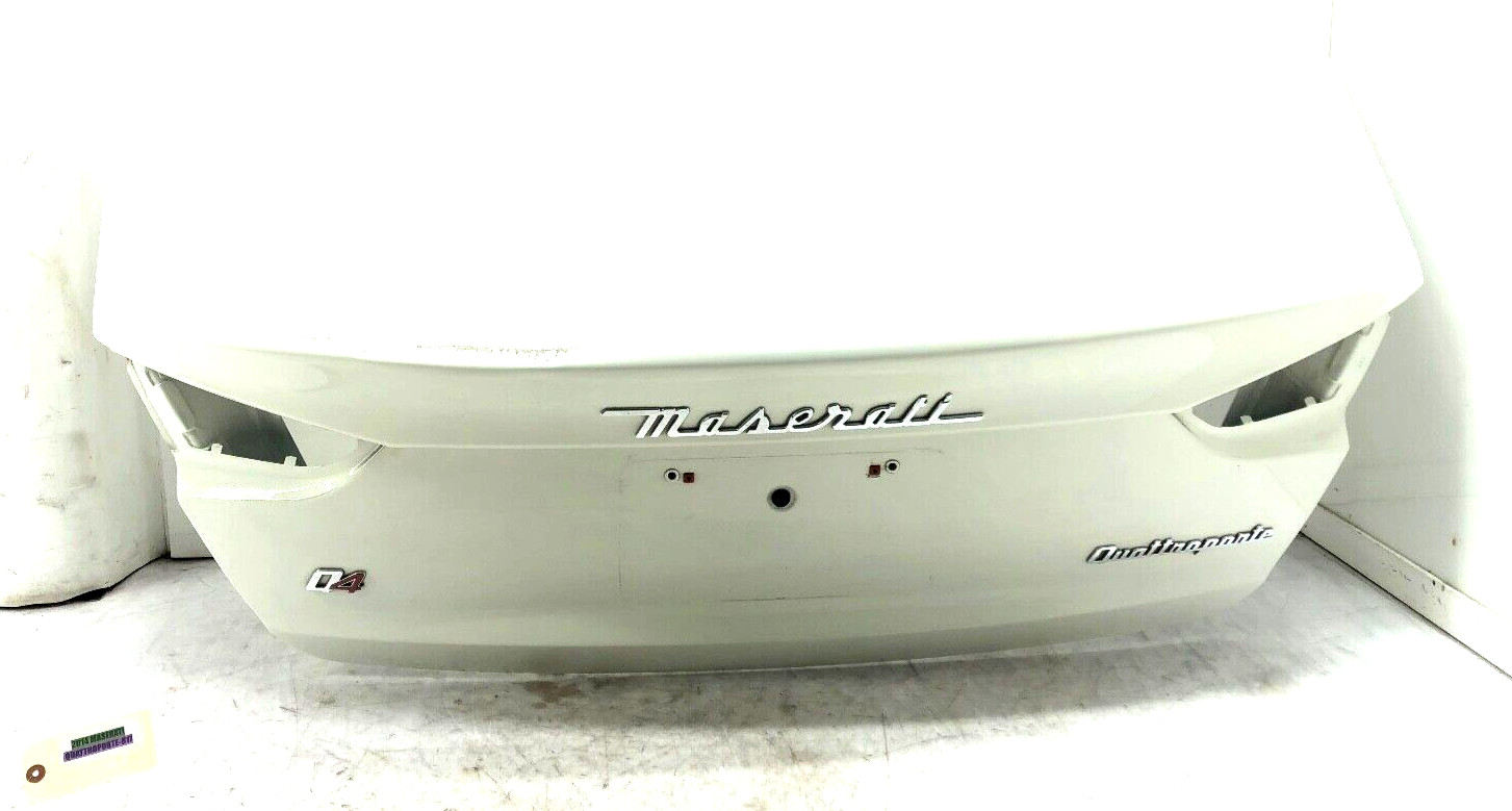 2014-2020 MASERATI QUATTROPORTE TRUNK LID OEM.