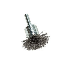 Forney 60003 End Brush, Coarse Circular with 1/4-Inch Shank, No, Black