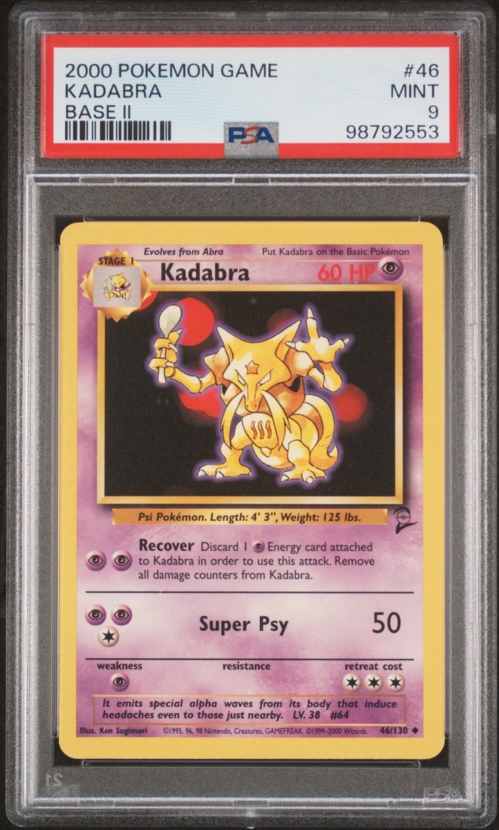25+ Kadabra 046/130 Base Set 2 Regular for sale | Updated Oct 2026