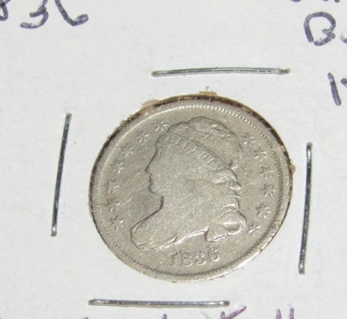 1836-P Capped Bust Dime — photo from another recent sale