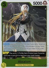Absalom OP14-100 Rare The Azure Sea's Seven One Piece Foil Near Mint