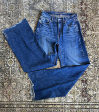 American Eagle Women  s Super High-Rise Baggy Wide-Leg Jeans Blue Size 6