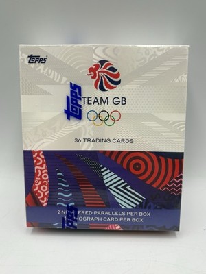 2024 Topps Team GB Olympics Hobby Box - 2 Parallels 1 Autograph - NEU & SEALED