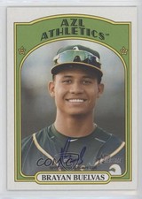 2021 Topps Heritage Minor League Edition Real One Brayan Buelvas Auto 0t3l