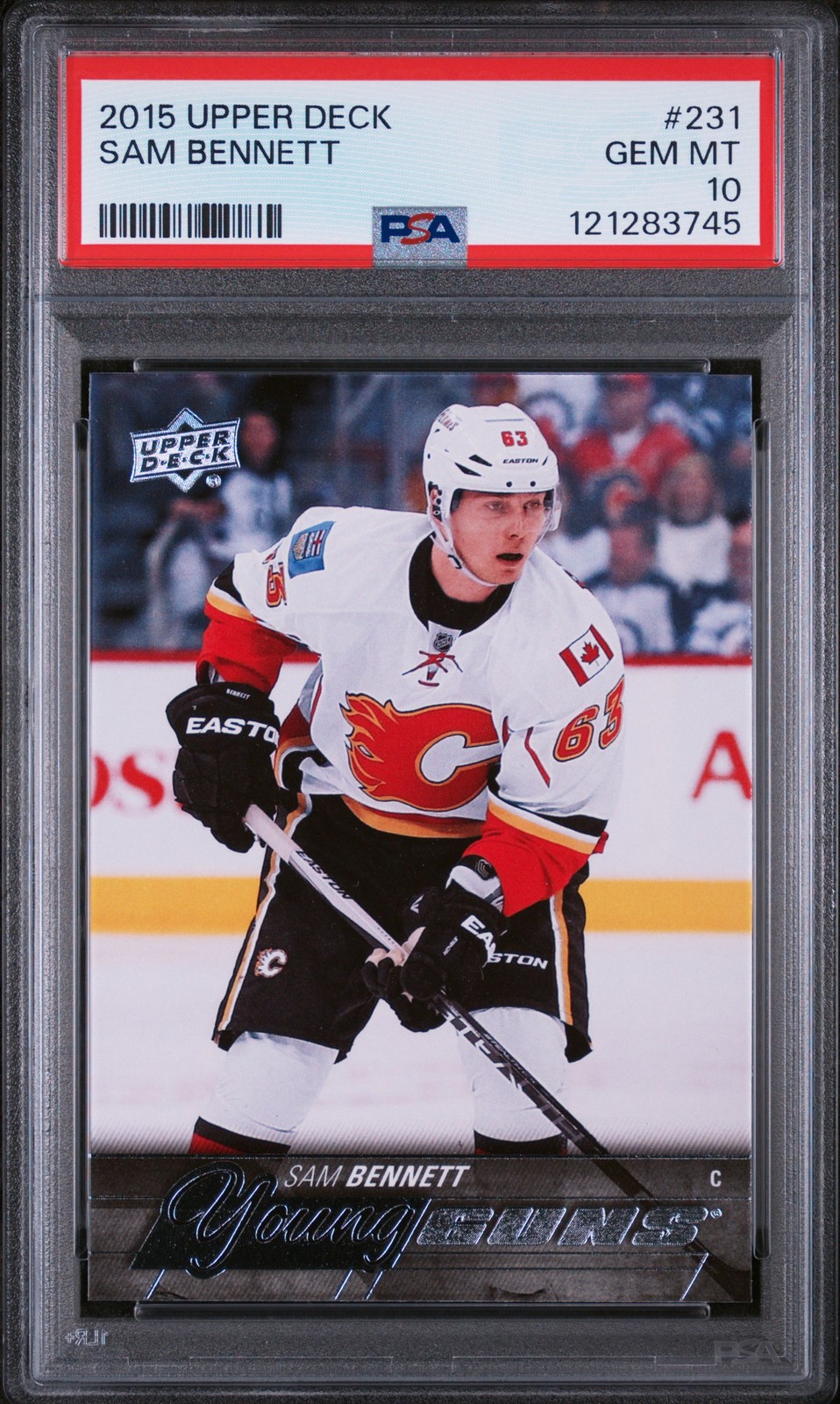 2015-16 Upper Deck Sam Bennett #231 Young Guns Rookie PSA 10