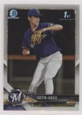 2018 Bowman Draft Chrome Refractor Justin Jarvis #BDC-104 9gy