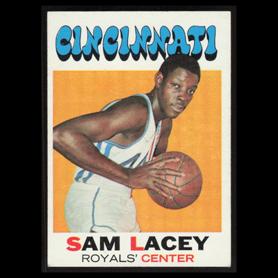 Sam Lacey #57 1971 Topps Cincinnati Royals Basketball Card NBA NM