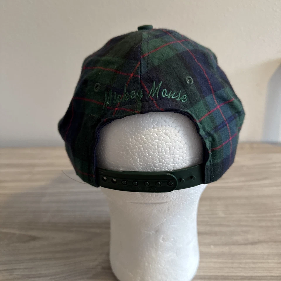 Gorra ajustable a rayas de Mickey Mouse de colección gorra Goofy's hecha en EE. UU. Foto 3 de 4