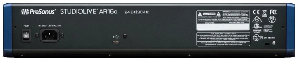 PRESONUS StudioLive AR16c Analog Mixer - Bild 2 von 4