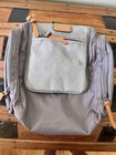Lands' End Canvas & Leather Hanging Toiletry Bag Travel Bag Zips Nicely. — photo 4