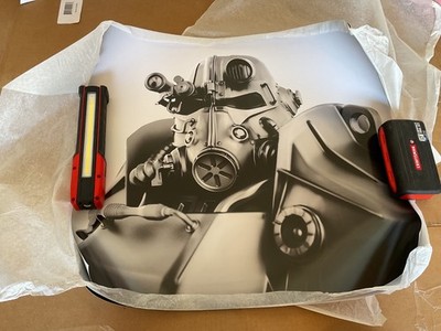 Fallout T-45 and T-60 Power Armor Lithograph Art Print  #459/500 Both Prints
