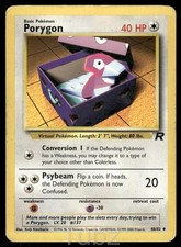Porygon 48/82 Uncommon Team Rocket Pokemon Moderately Played on eBay