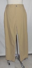 Patagonia Womens "Quandary" Pants Stretch Nylon Roll-Tab Hems in Tan 10 Reg NWT
