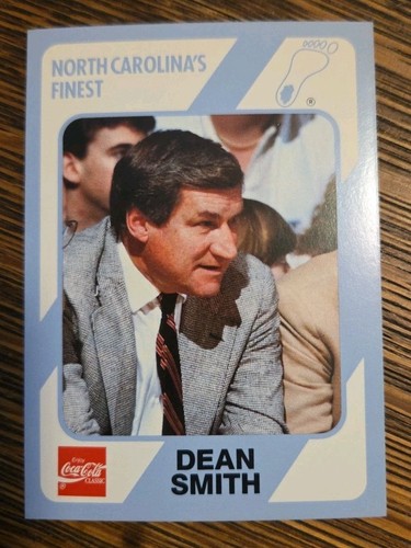 1989 Collegiate Collection North Carolina Dean Smith #1 card