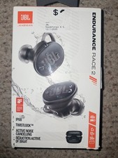 JBL Endurance Race TWS True Wireless In-Ear Sport Headphones - Black