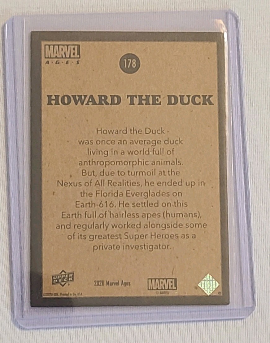 2021 Marvel Ages #178 Howard The Duck SP | eBay
