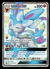 Pokemon Sylveon GX SV76/SV94 Sun & Moon Hidden Fates Shiny Vault Near Mint