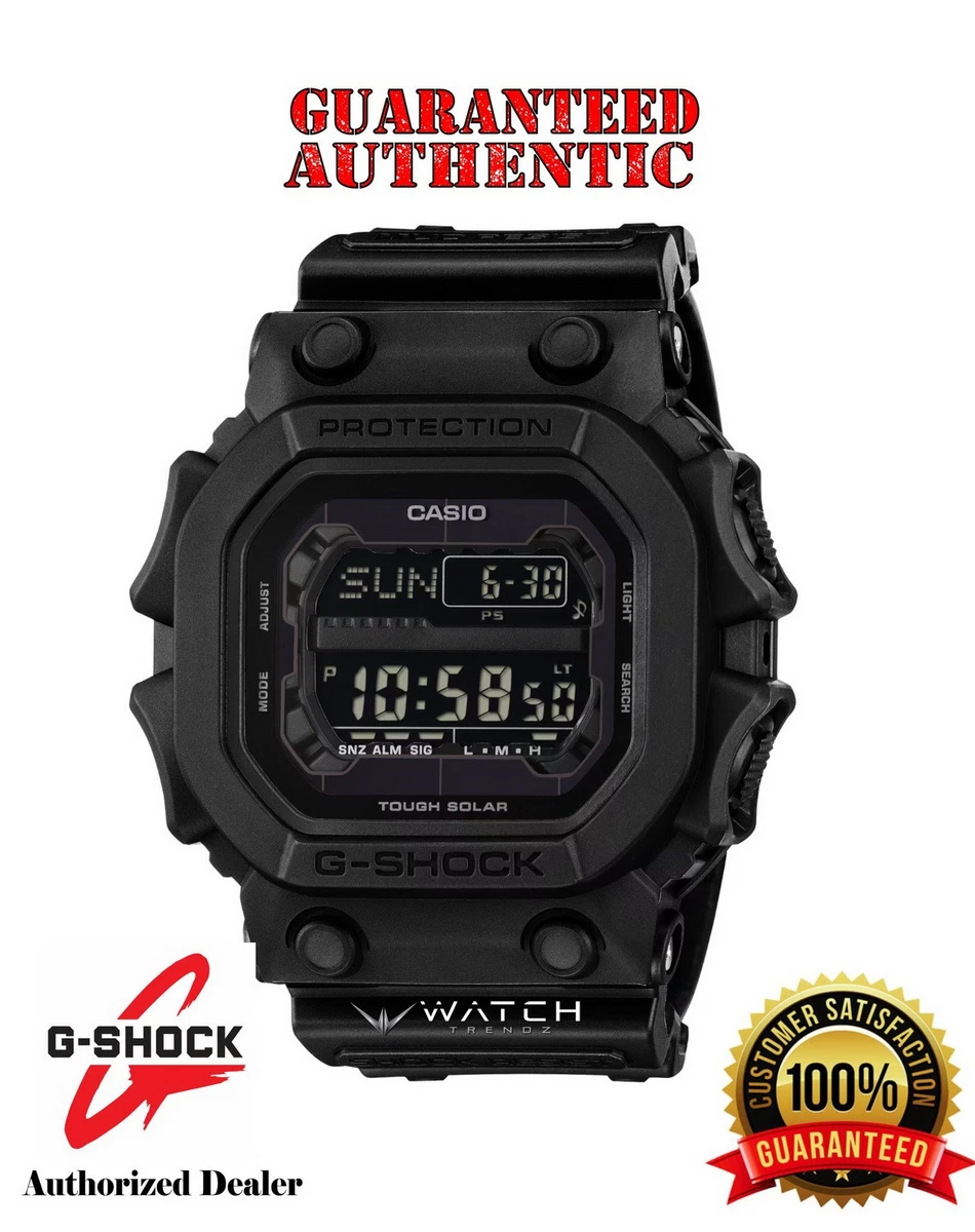 Casio Men's G-Shock World Timer Black Resin Gx-56 GX56UBB-1 Unworn