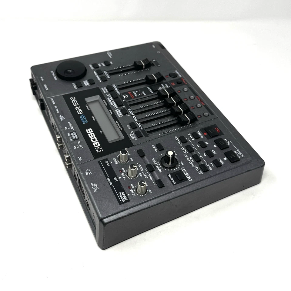 Boss BR-532 4 Track Digital Recording Studio w/128MB Smart Media Card Works Read - Image 4 of 4