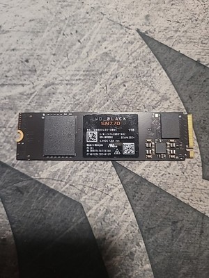 Western Digital WD BLACK SN770 1TB M.2 NVME SSD NEW Open Box - No Box