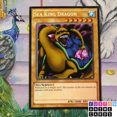 Sea King Dragon ANIME EFFECT HOLO card