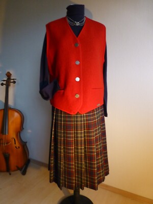 Giesswein Wollweste, Ärmellos, gr. 42/44, Rot, Neu!