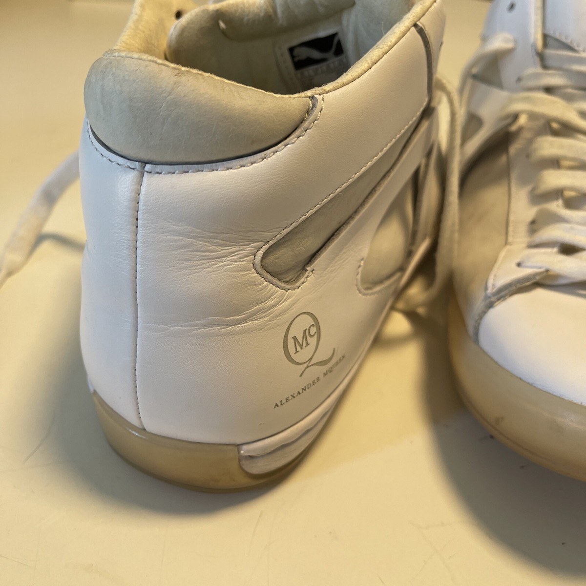 Men's PUMA/Alexander McQueen Collab Sneaker Sz. 8 1/2 | eBay