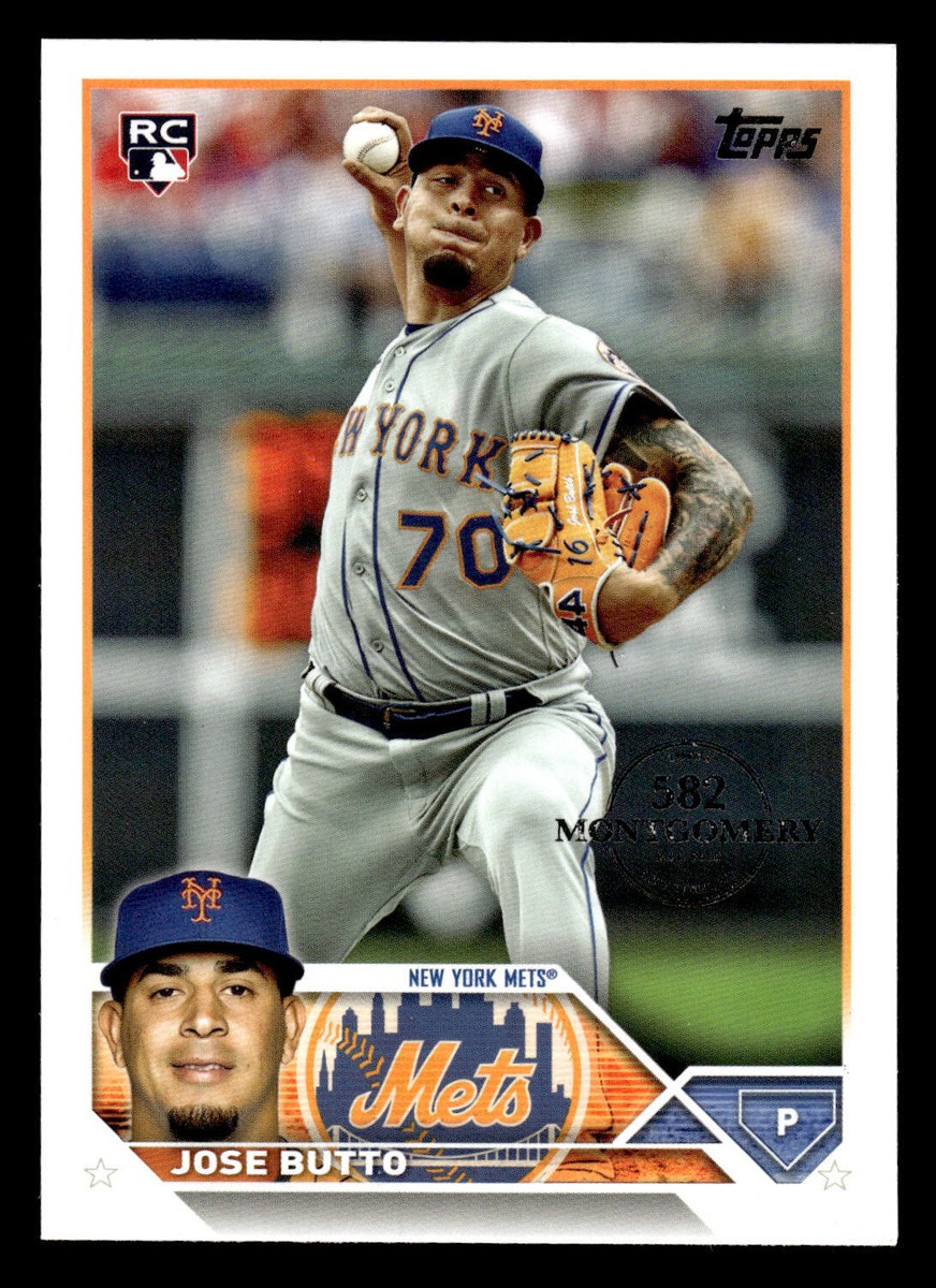 2023 Topps 582 Montgomery Club Jose Butto RC Rookie #615 | eBay