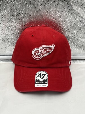 Detroit Red Wings NHL '47 Brand Clean Up Red Adjustable Hat