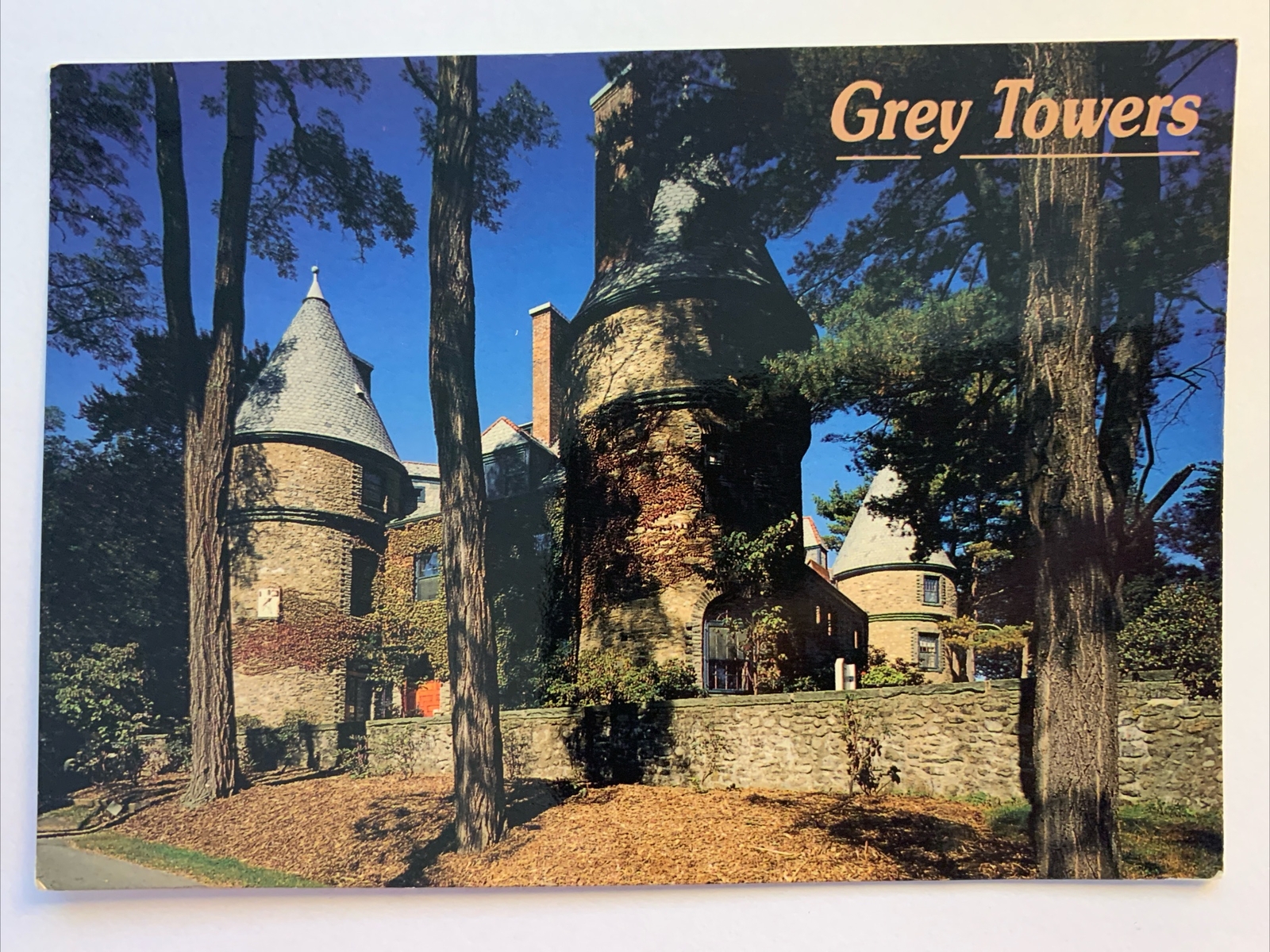 grey towers landmark gifford pinchot milford pennsylvania postcard eBay