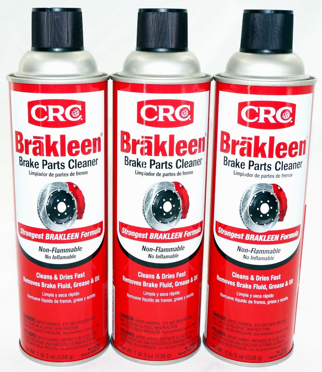 CRC 05089 Brakleen Brake Parts Cleaner Non-Flammable 19oz each can
