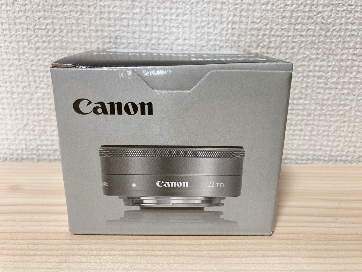 Canon Single focus wide angle lens EF-M22mm F2 EF-M222STMSL