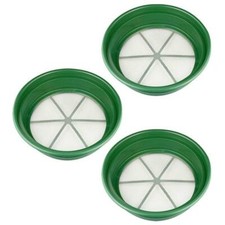 3pc CLASSIFIER SIFTING PANS 4 YOUR GOLD PANNING 1/12",1/20",1/30"
