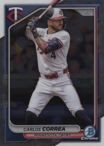 Carlos Correa 2013 Bowman Chrome Refractor /500 B #BCP100 Houston