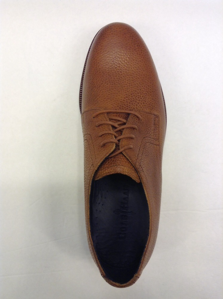 Cole Haan Men 8 M Carter Cuoio Leather Plain Oxfords Dress  display picture 1