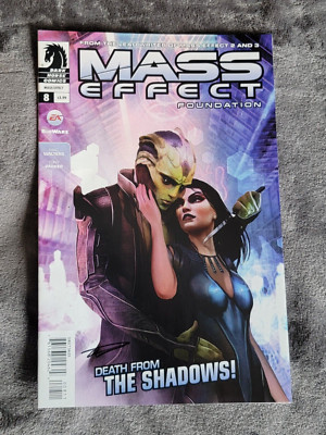Mass Effect #8 Death From The Shadows - Artist dual-Signed (Tony Parker) @ ECCC