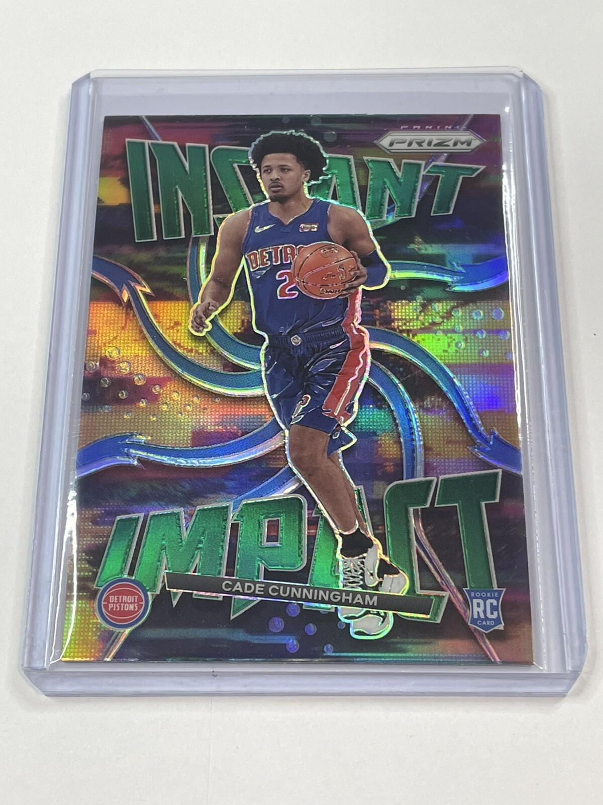 2021-22 Panini Prizm Cade Cunningham Rookie Instant Impact!