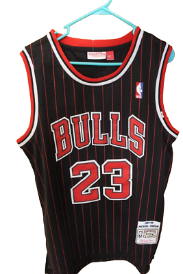 Chicago Bulls #23 Michael Jordan Hardwood Classics Jersey (L) 44