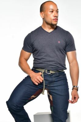 B U Denim Men Custom Jeans Size 40x34 Straight Leg Made in USA Classic 3