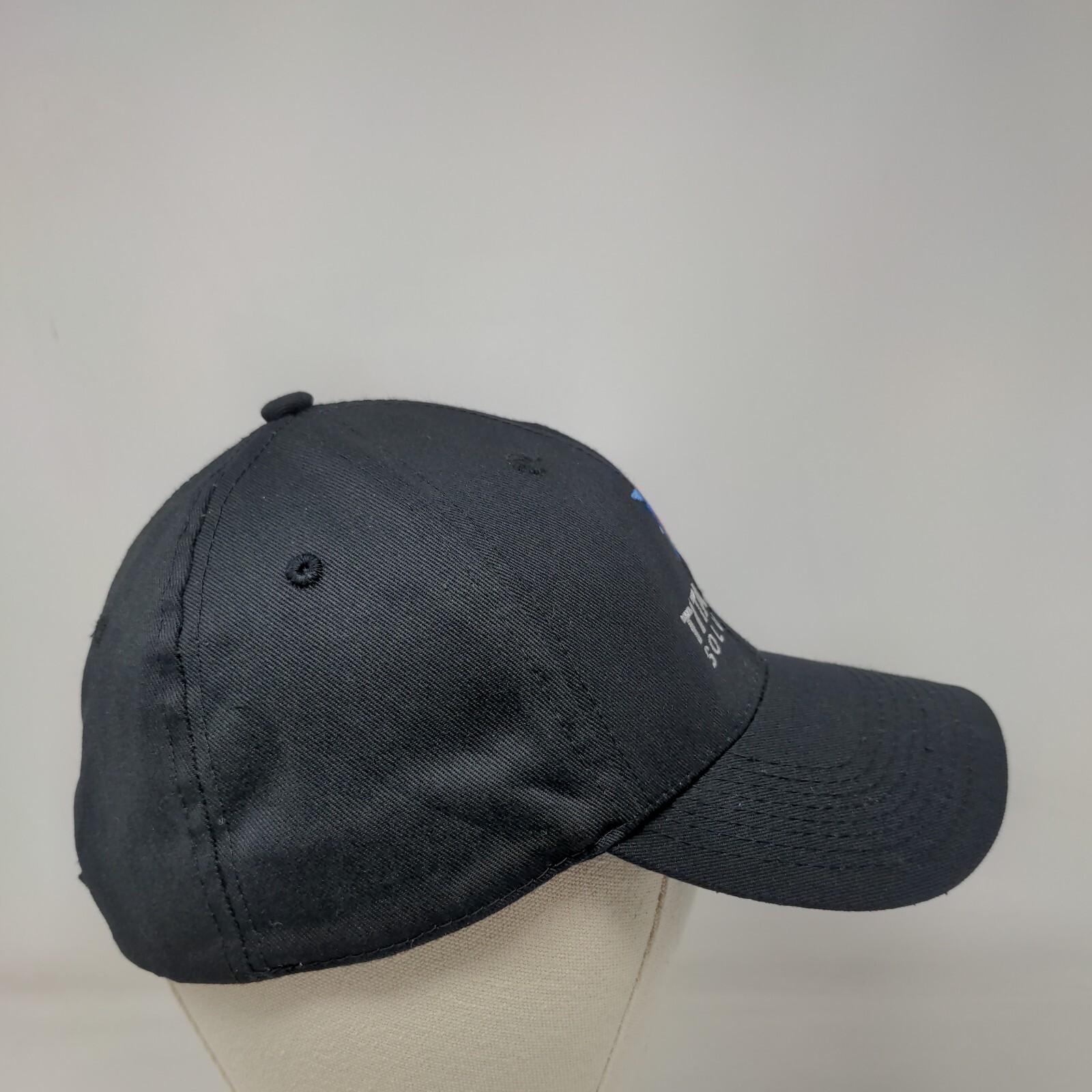 Titanium Solutions Strapback Hat Black One Size E… - image 4