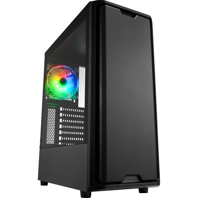 Sharkoon SK3 RGB, Tower-Gehäuse, schwarz