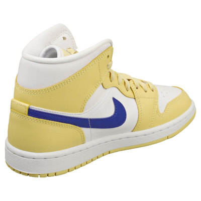 Nike Air Jordan Mid Femme White Lemon Baskets Mode 43 EU