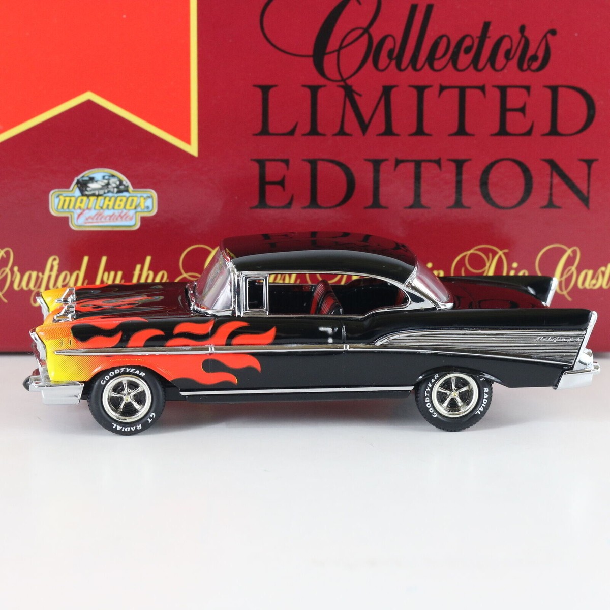 1957 Chevy Bel Air Sport Coupe Hot Rod Le Dinky Yesteryear