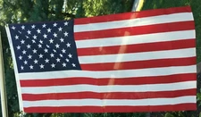 Rushmore Rose USA Flag American Patriot Citizen 4th July Flag Day 3 x 5 Printed