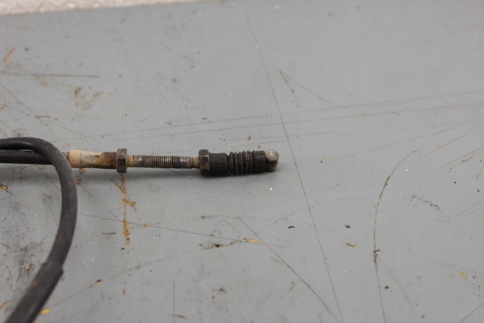 1978 Honda XR75 LINHA DE CABO DE FREIO DIANTEIRO C422 - Imagem 2 de 4