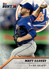 2016 Topps Bunt #69 Matt Harvey New York Mets