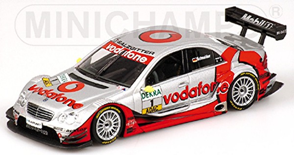 Mercedes C Class Dtm 2004 Bernd Schneider #1 Team Amg Vodafone 1:43 Minichamps-image