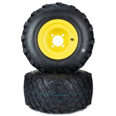 (2) Reaper Turf Tire Assemblies 18x8.50-8 John Deere ZTrak M160634
